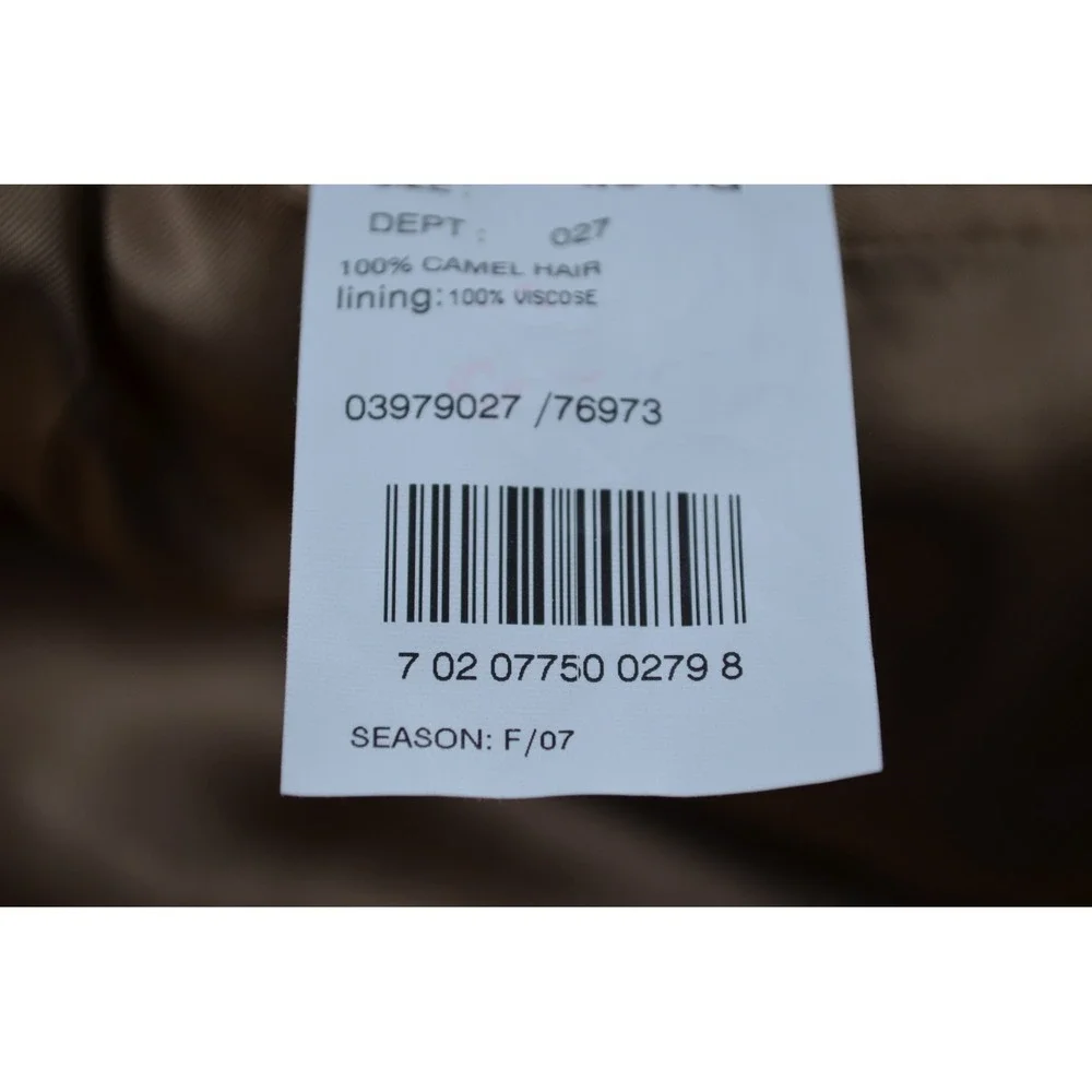 Brooks Brothers 346 Men's 100% Camel Hair Tan Jacket Blazer Sport Coat Size 46 R